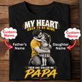 My Heart Used to Be Mine - Personalized Papa & Daughter T-Shirt