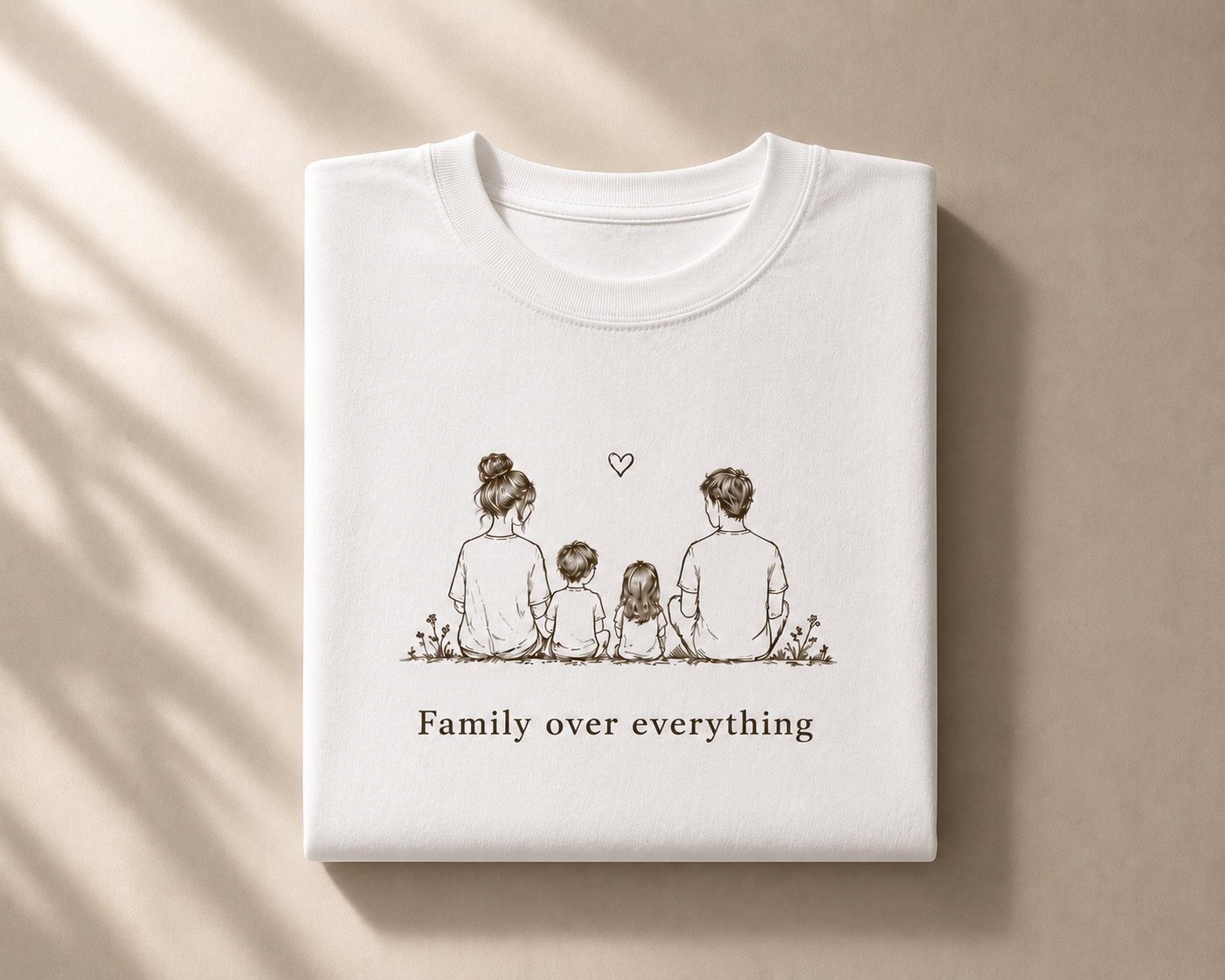 Family Over Everything – Unisex Oversized Tee